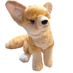 Wild Republic Fennec Fox Plush Toy Realistic Tan Desert Stuffed Animal 10"